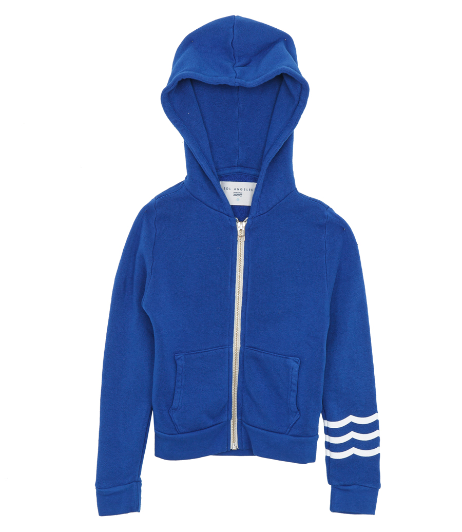 SOL ANGELES - KIDS COASTAL WAVES ZIP HOODIE