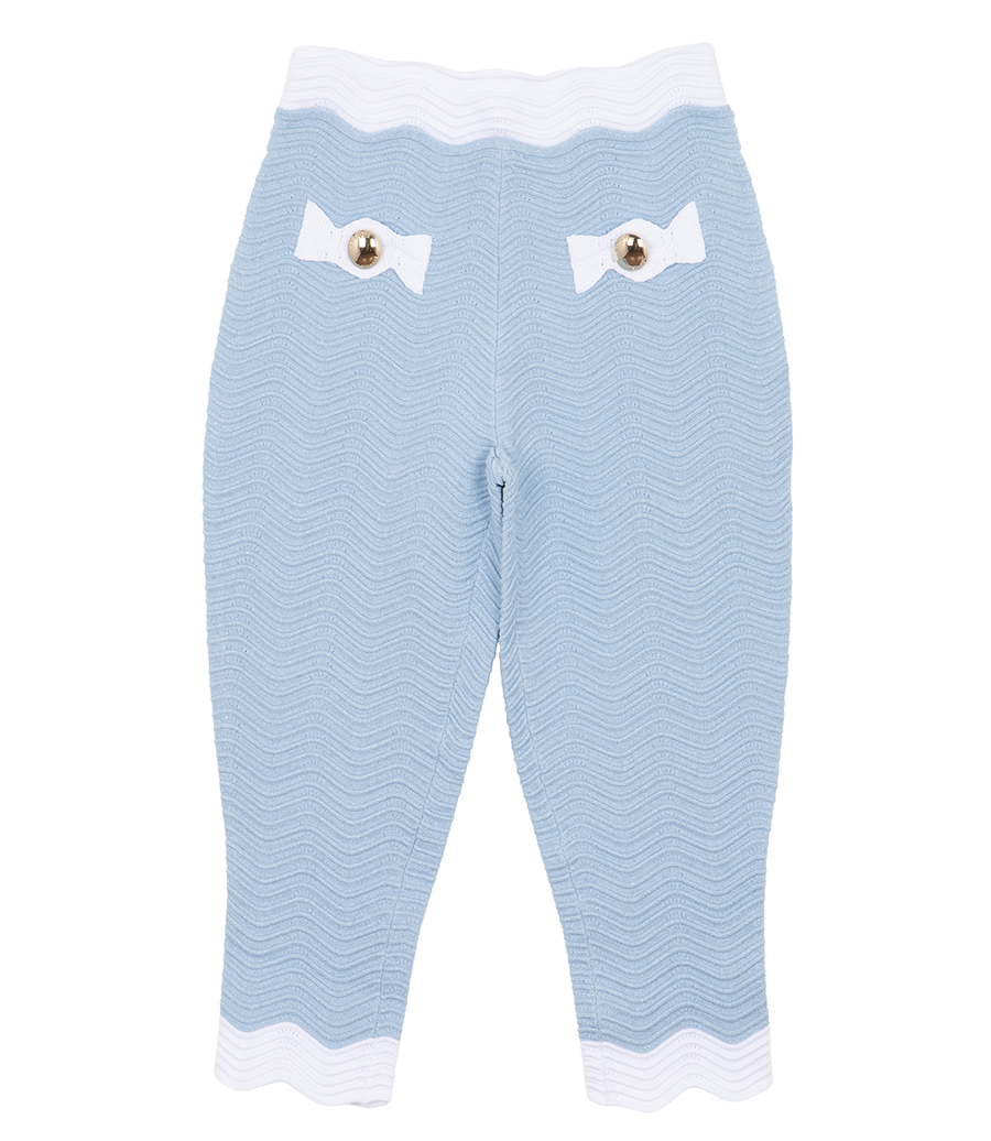 RETROFETE - BATHILDE METALLIC RIB PANT