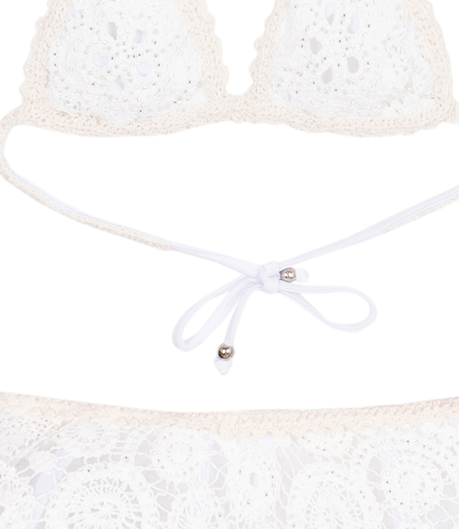 GAL EMBROIDERY HIGH WAIST BIKINI