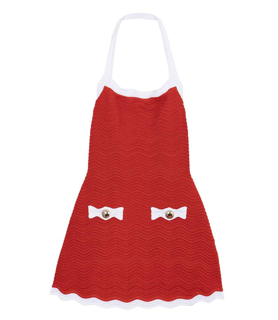 RETROFETE - ONDINA RIB KNIT DRESS