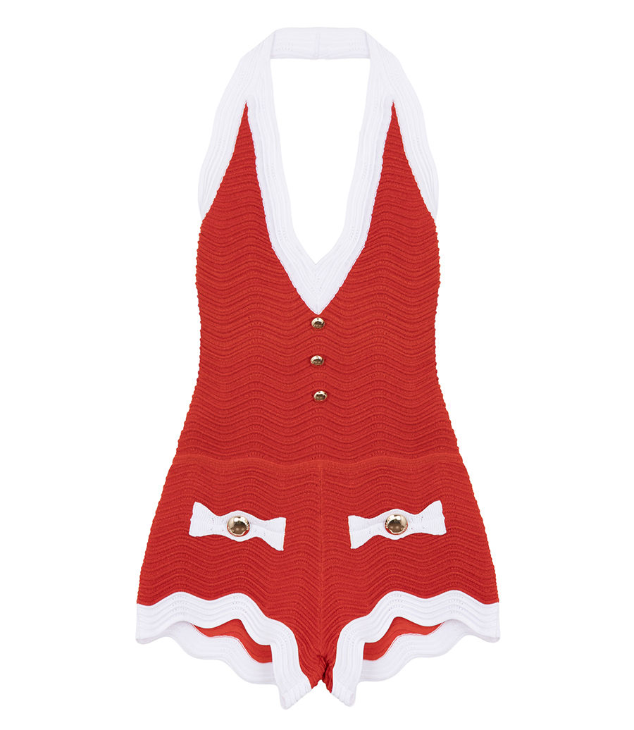 RETROFETE - JAYDE KNIT ROMPER