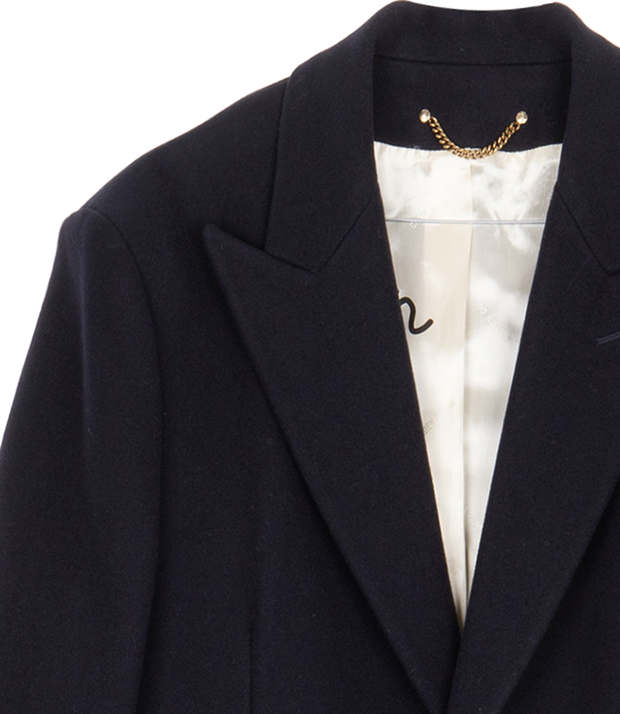 MENS SINGLE BREASTED COAT