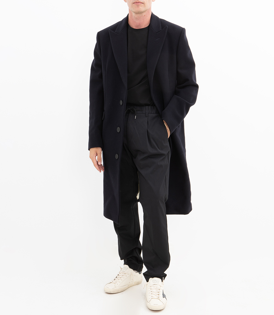 MENS SINGLE BREASTED COAT