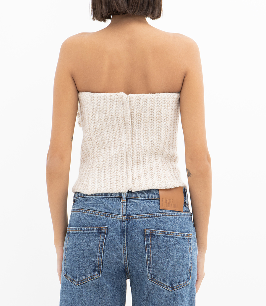 CROCHET FLOWER TOP