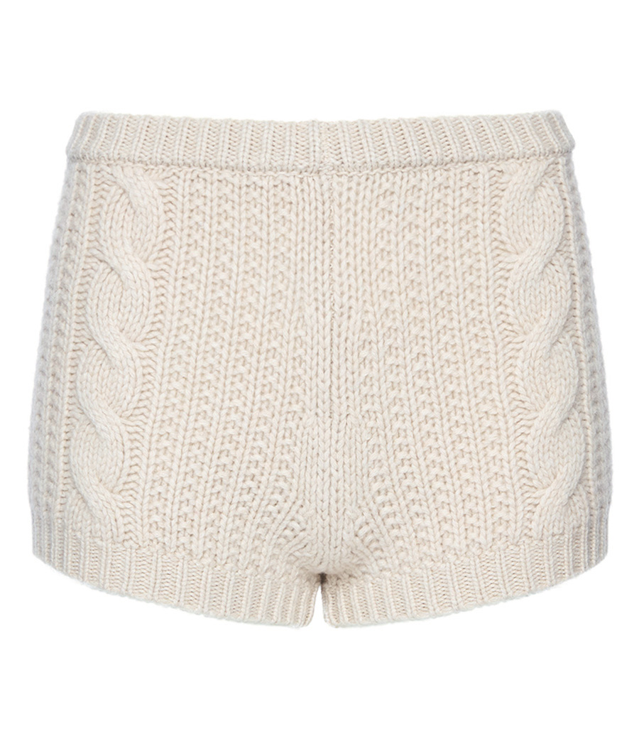 MAGDA BUTRYM - PATTERNED KNIT SHORTS