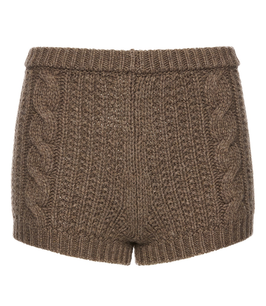 MAGDA BUTRYM - PATTERNED KNIT SHORTS