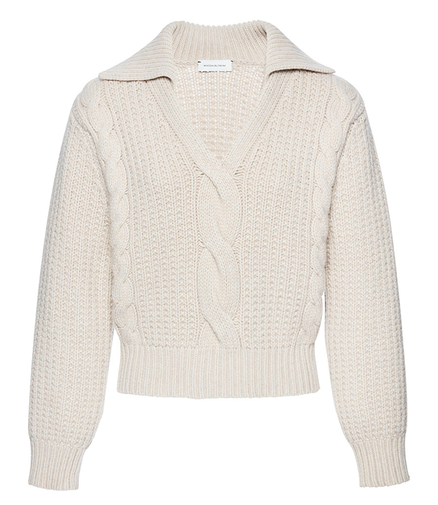 MAGDA BUTRYM - PATTERNED KNIT SWEATER