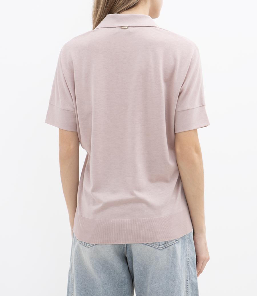 POLO IN GLAM KNIT EFFECT