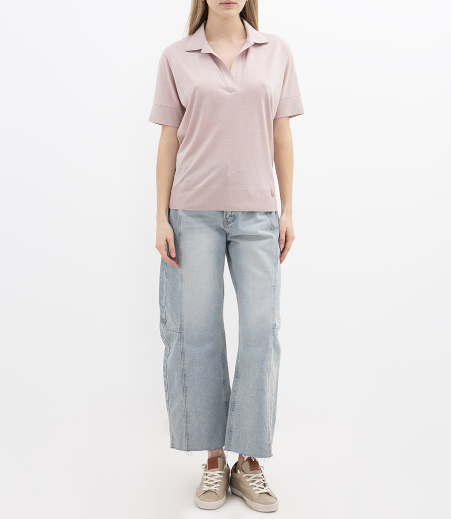POLO IN GLAM KNIT EFFECT
