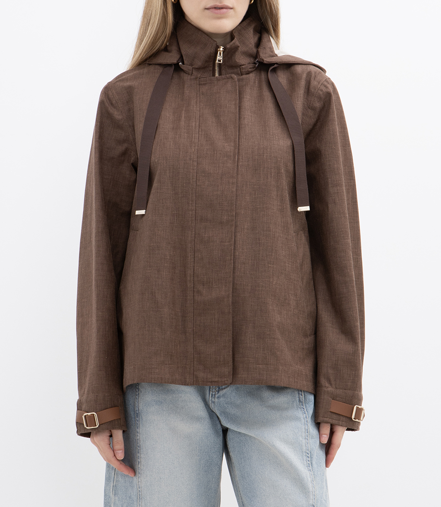 A-SHAPE JACKET IN 3 LAYERS