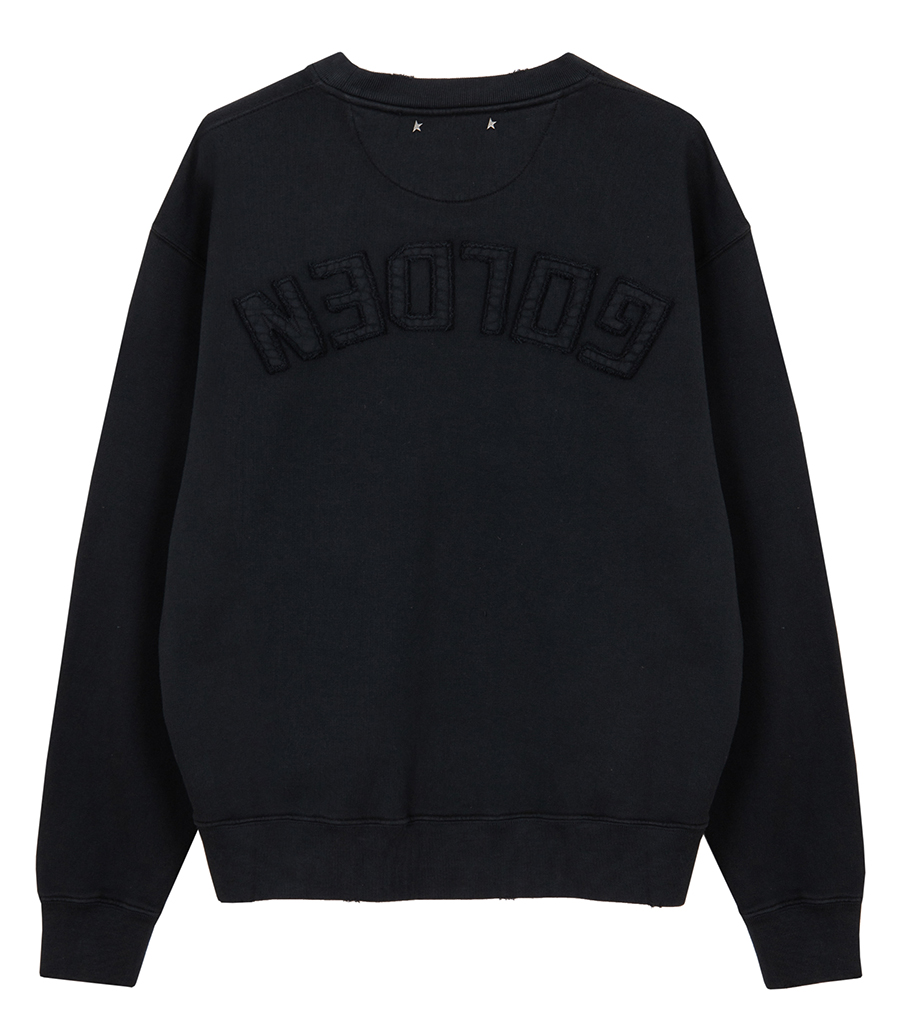 GOLDEN GOOSE  - REVERSE LOGO BOXI SWEATSHIRT