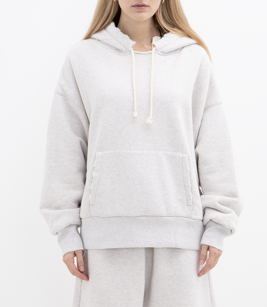 DOUBLE LAYER RELAXED HOODIE
