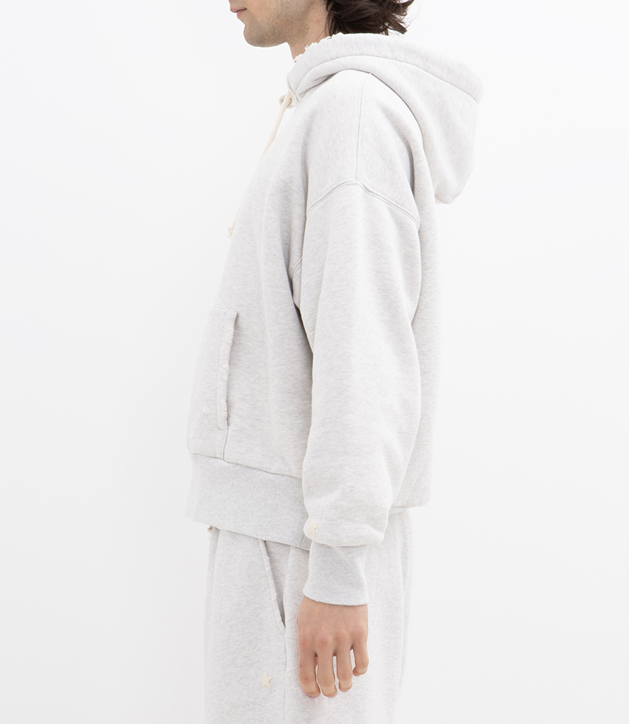 DOUBLE LAYER RELAXED HOODIE