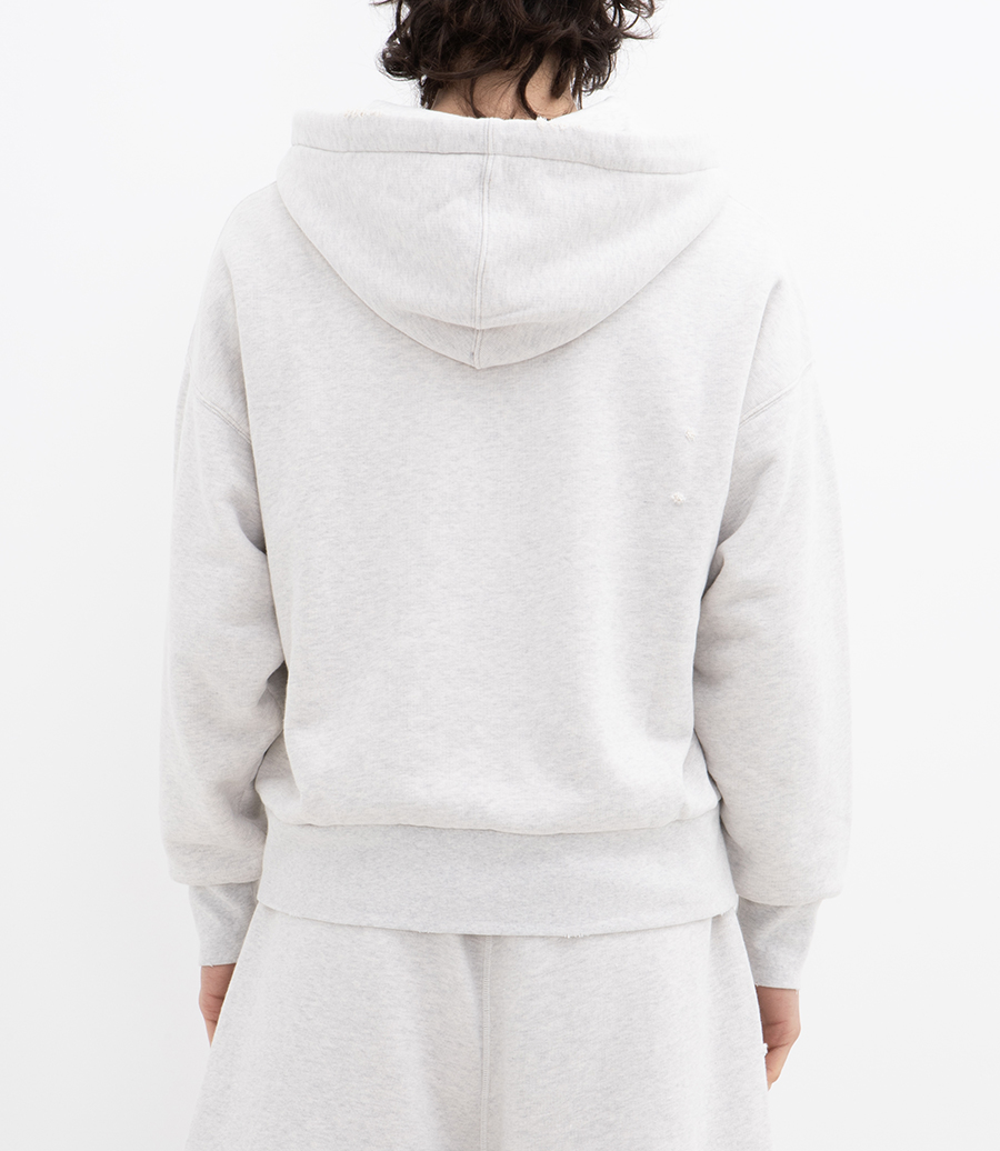 DOUBLE LAYER RELAXED HOODIE