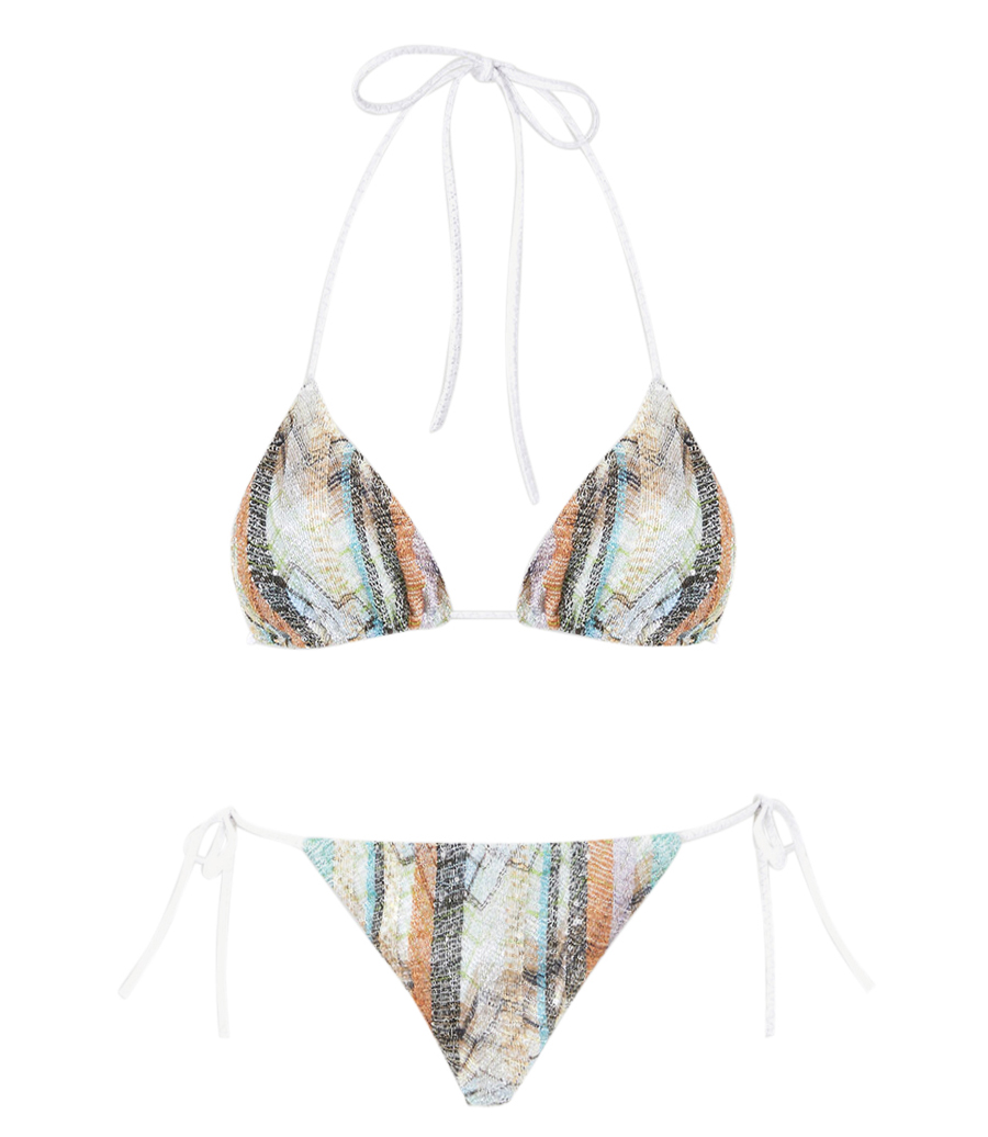MISSONI - MULTI-TECHNIQUE LAME BIKINI