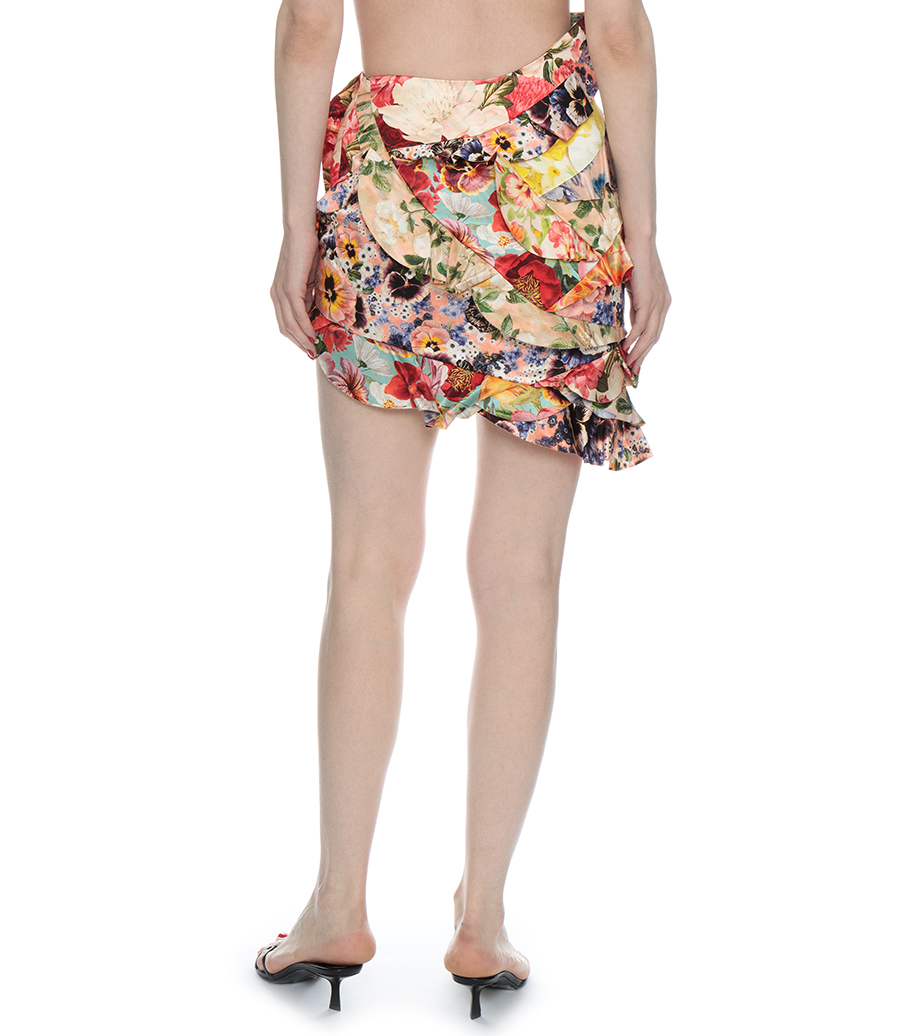 WONDERLAND FRILL MINI SKIRT