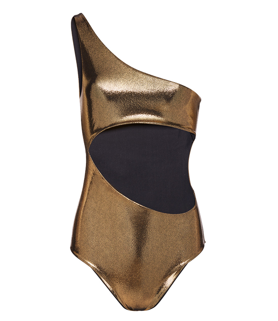 MAGDA BUTRYM - ONE SHOULDER CUTOUT SWIMSUIT