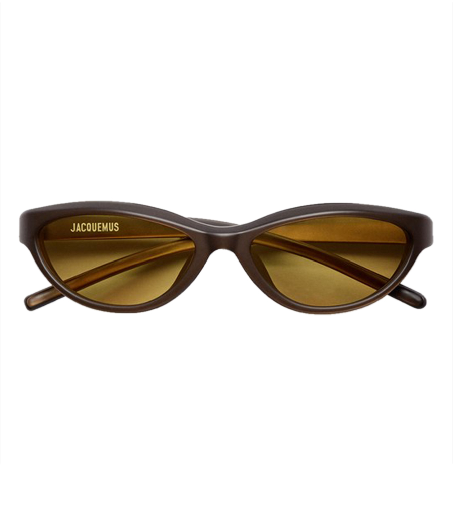 JACQUEMUS EYEWEAR - OVAL CAT EYE SUNGLASSES