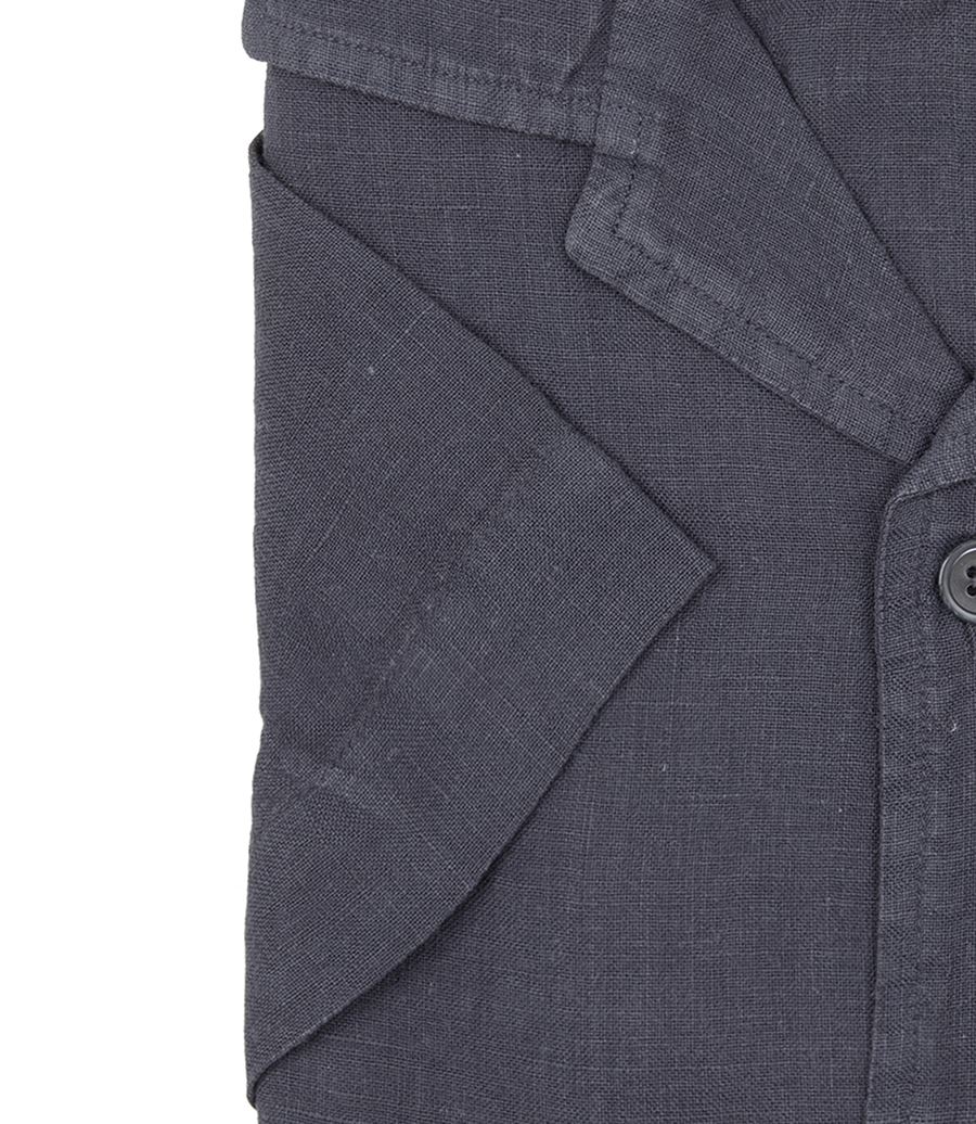 LINEN PALM MC PAT SHIRT
