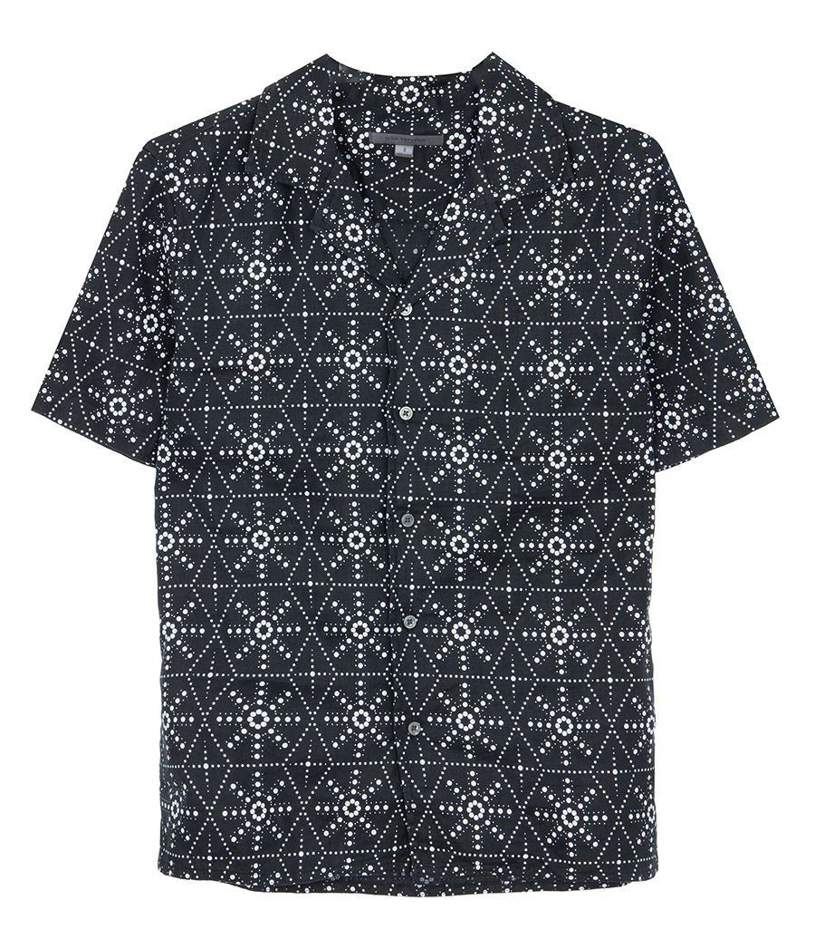 JOHN VARVATOS - DAN CAMP COLLAR SHIRT