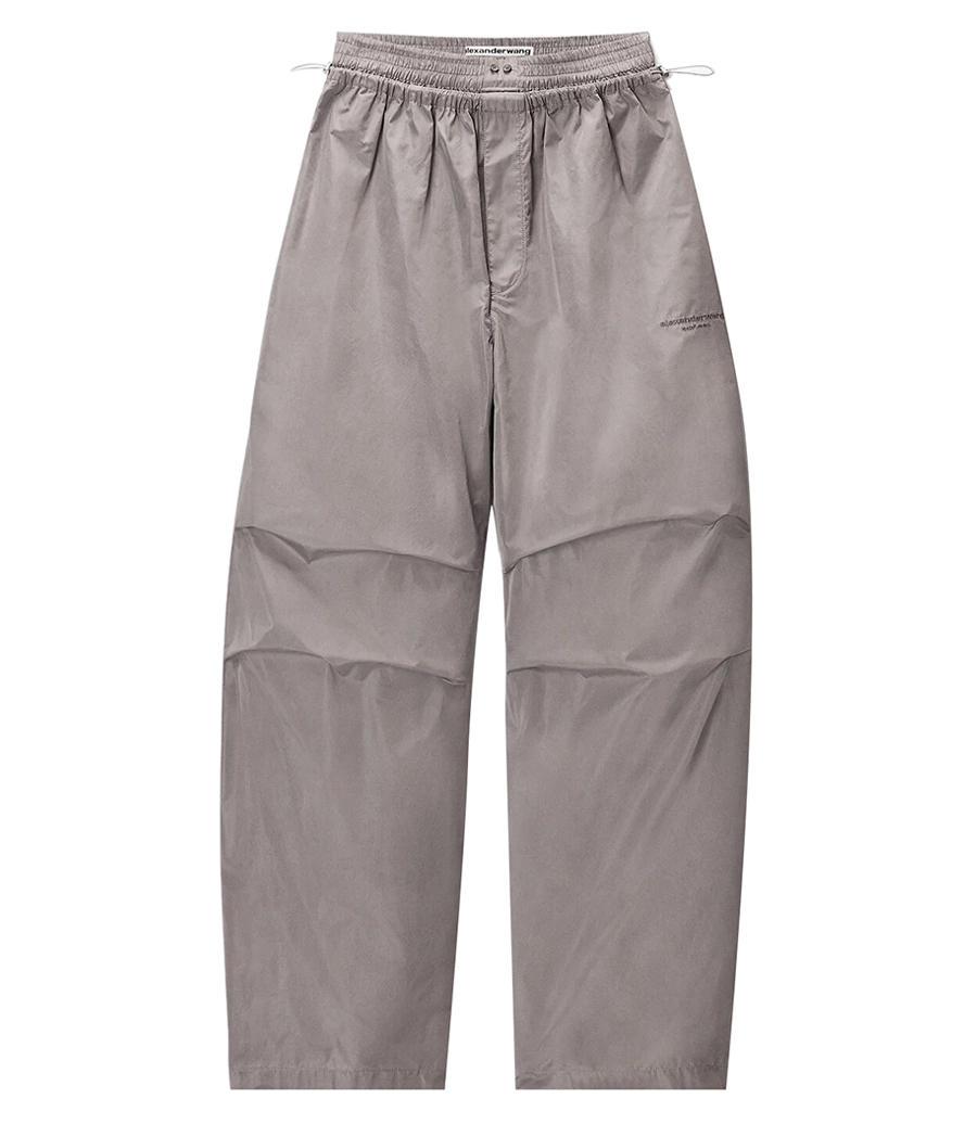 ALEXANDER WANG - MID-RISE TRACK PANT