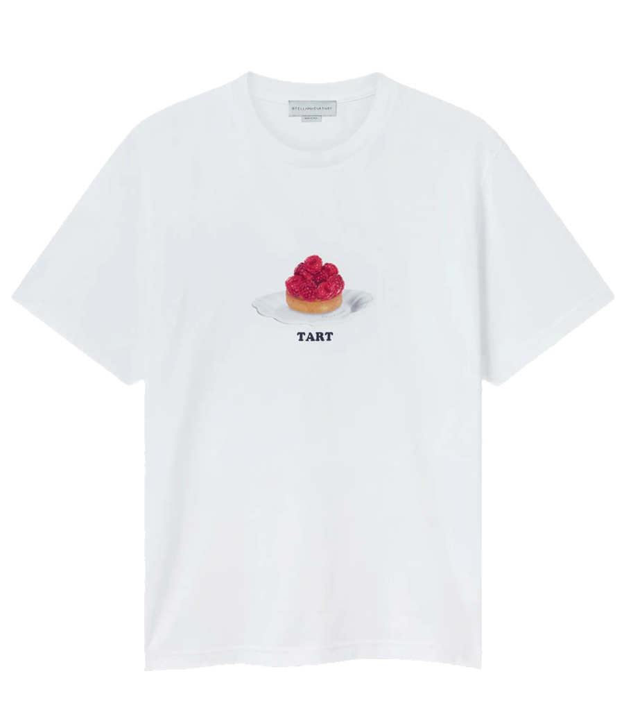STELLA McCARTNEY  - RASPBERRY TART GRAPHIC T-SHIRT