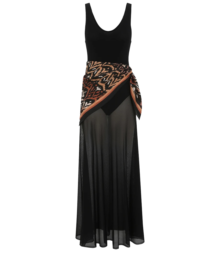 ZIMMERMANN - ASTER SCARF MAXI DRESS
