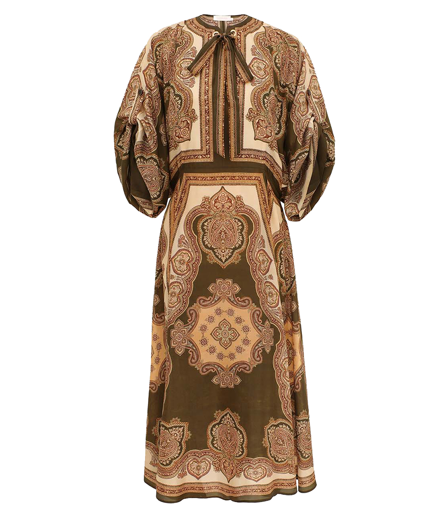 ZIMMERMANN - MAHON TUNIC MIDI DRESS