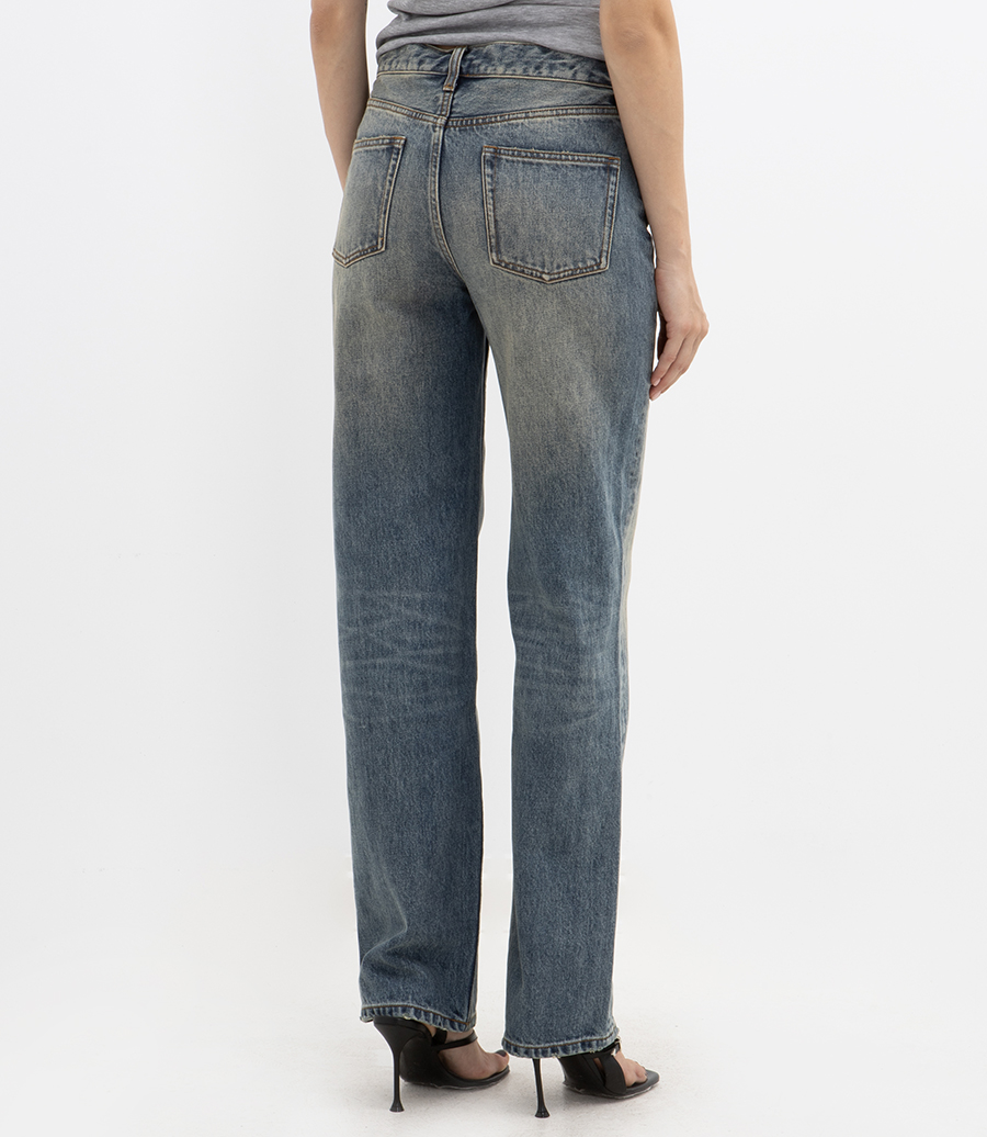 STRAIGHT DENIM JEANS