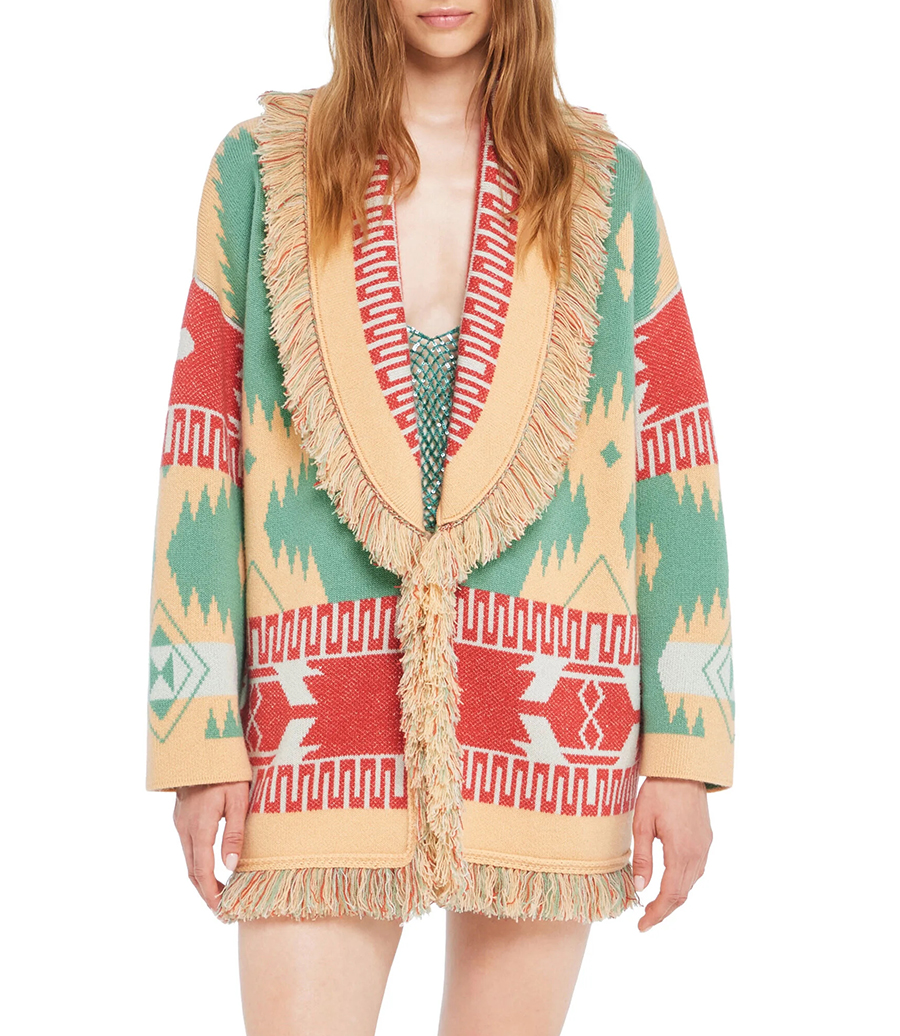 ICON JACQUARD CARDIGAN