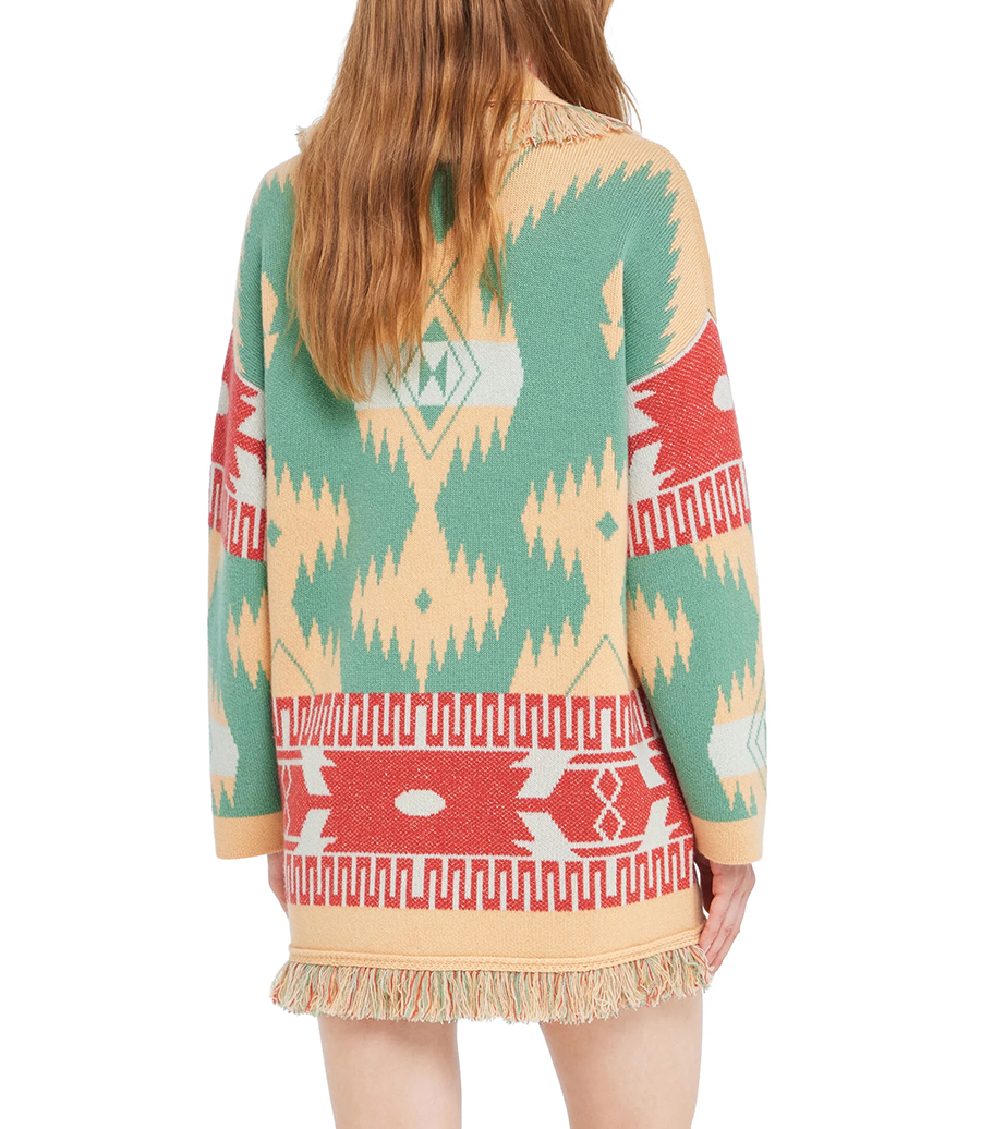 ICON JACQUARD CARDIGAN