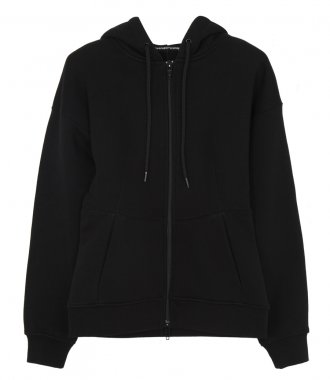 CLOTHES - SCULPTED ZIP UP H0ODIE