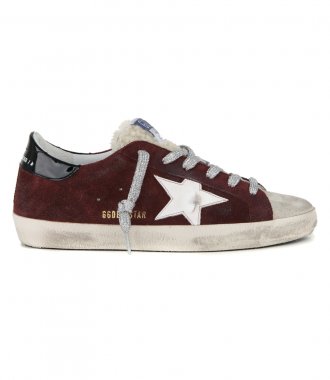 SHOES - SHEARLING TONGUE SUPERSTAR SNEAKERS