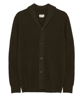 CLOTHES - RIB WOOL AND CASHMERE CARDIGAN
