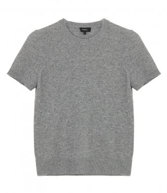 SALES - BASIC SWEATER TEE IN FEATHER CASHMERE