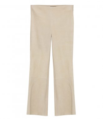 CLOTHES - PULL-ON KICK PANT IN STRETCH SUEDE