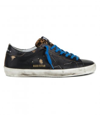 SHOES - LEOPARD HORSY TONGUE SUPERSTAR SNEAKERS
