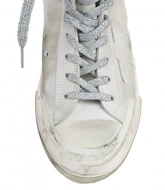 SUEDE UPPER AND STAR FRANCY SNEAKERS