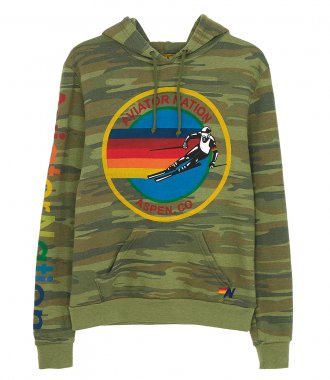 CLOTHES - AVIATOR NATION ASPEN PULLOVER HOODIE