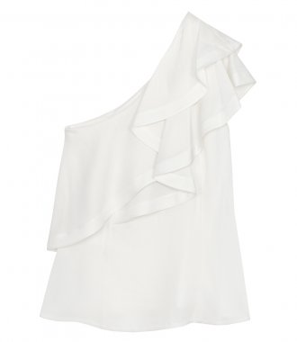 CLOTHES - RUFFLED ONE SHOULDER TOP