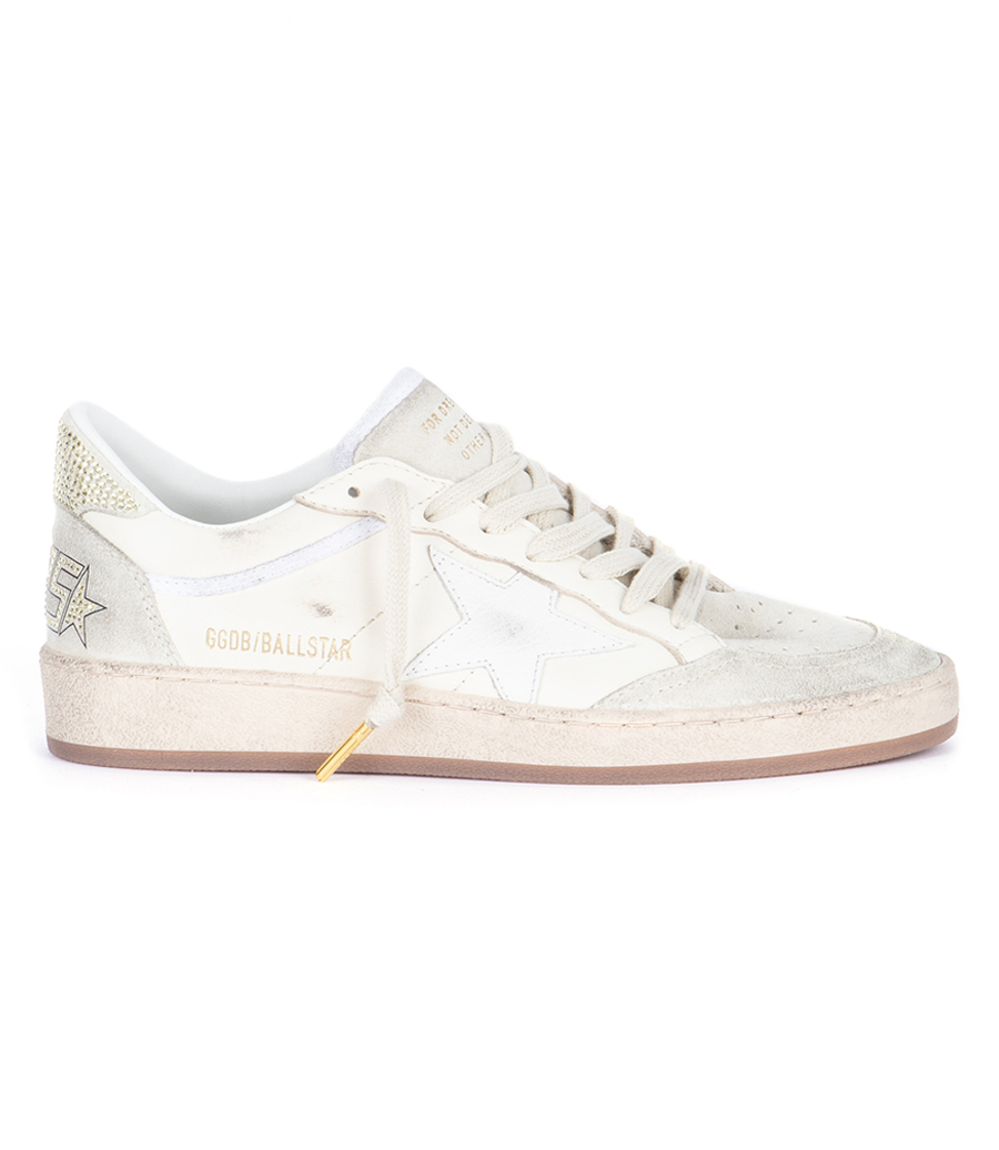 GOLDEN GOOSE  - NAPPA UPPER SUEDE BALL STAR