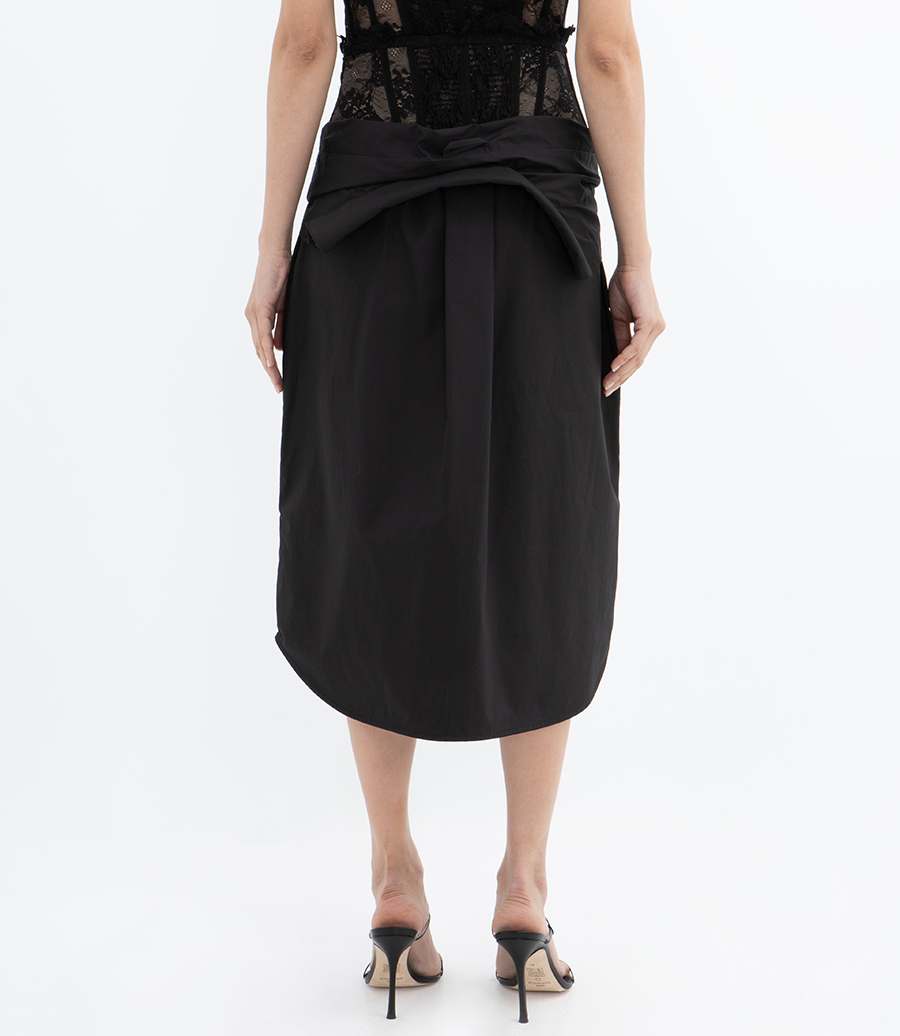 LACE MIDI SKIRT