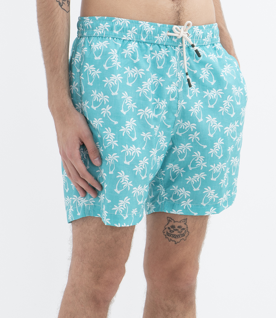 PALMS SWIM PRINTED