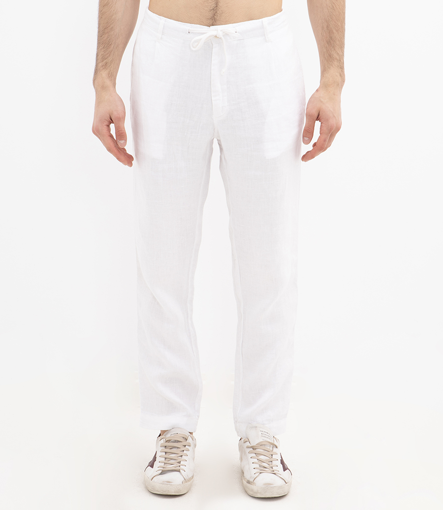 LINEN TANKER EASY PANTS