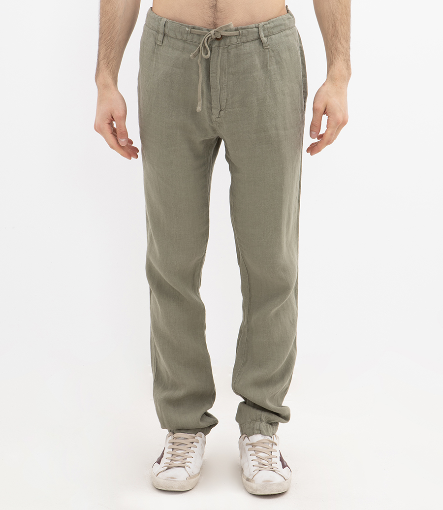 LINEN TANKER EASY PANTS
