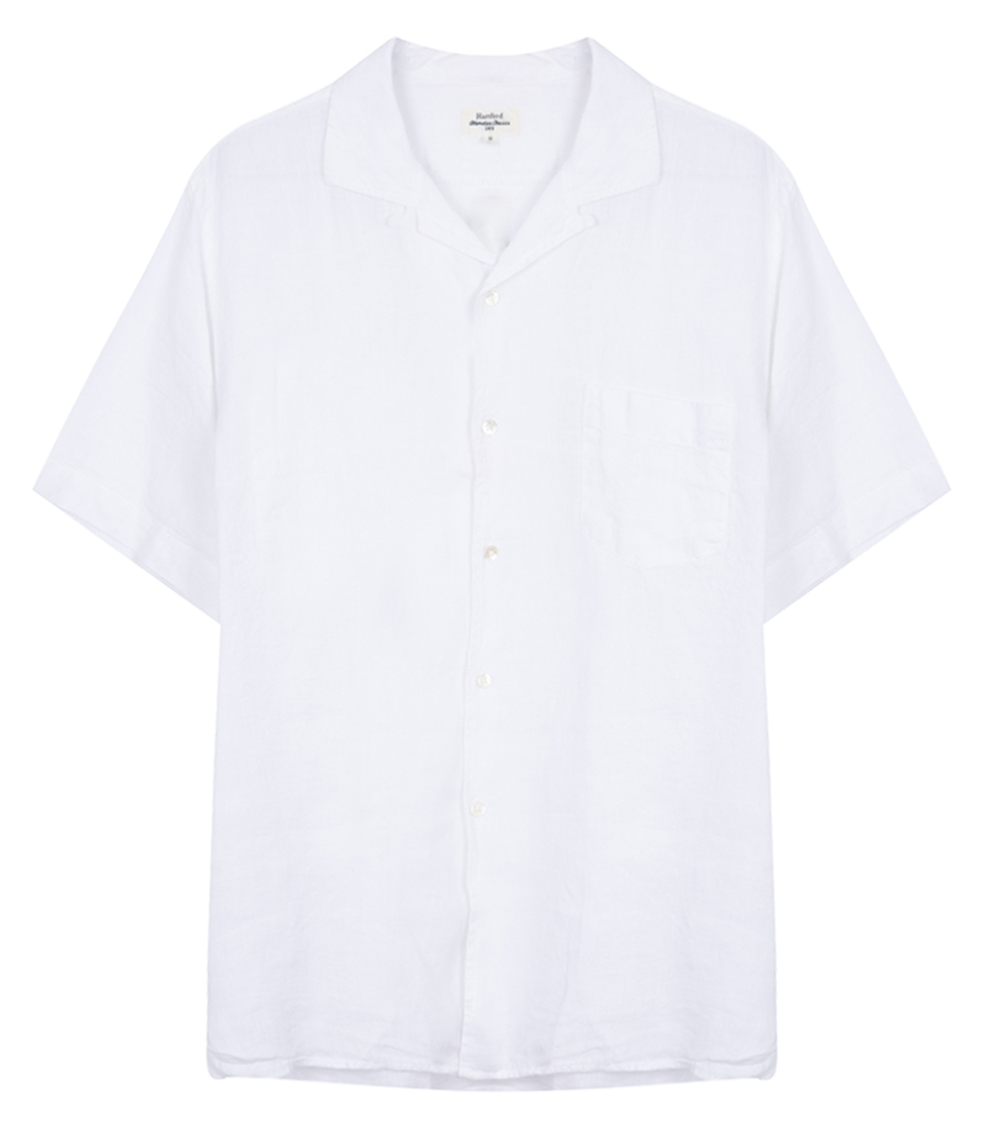 HARTFORD - LINEN PALM MC PAT SHIRT