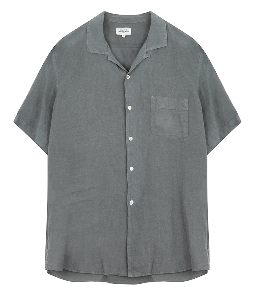 HARTFORD - LINEN PALM MC PAT SHIRT