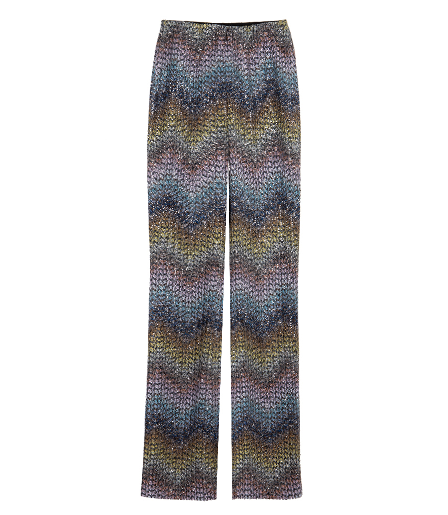 MISSONI - CHEVRON PATTERN TROUSERS