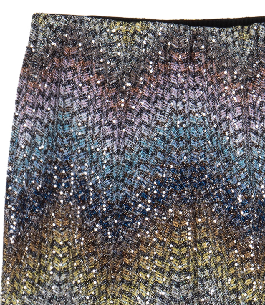 CHEVRON PATTERN TROUSERS