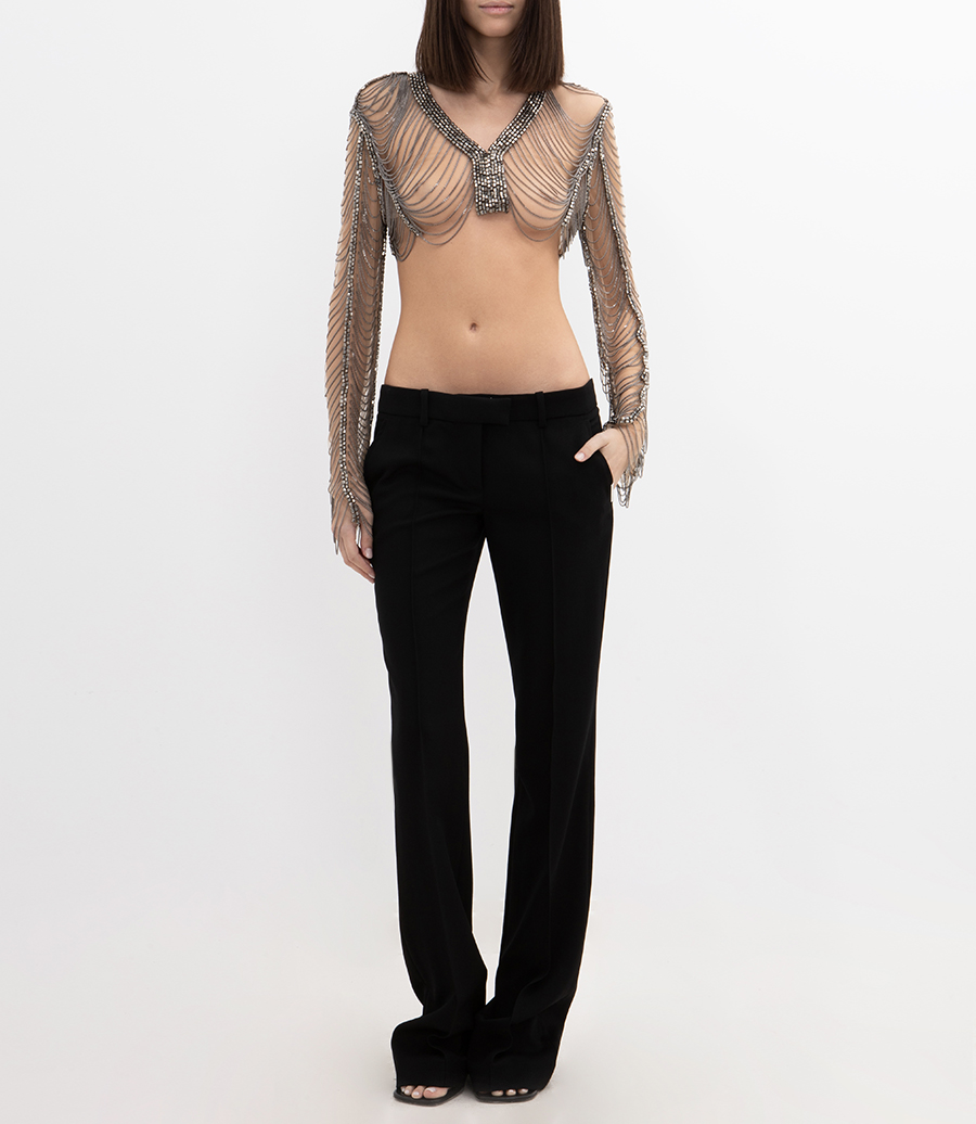 GABARDINE LONG PANT